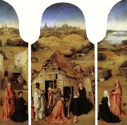 BOSCH, Hieronymus The Adoration of the Magi oil